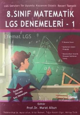 8. Sınıf Matematik LGS Denemeleri - 1 Murat Altun