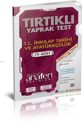 8. Sınıf T.C İnkılap Tarihi ve Atatürkçülük Tırtıklı Test Çözüm Dvd'li