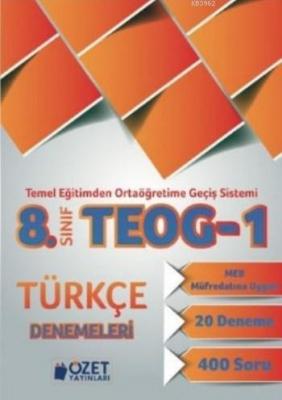 8. Sınıf TEOG-1 Türkçe Denemeleri İbrahim Akkuş