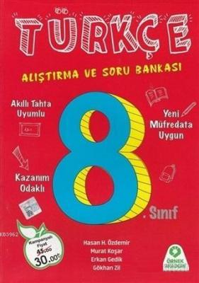 8. Sınıf Türkçe Alıştırma ve Soru Bankası Kolektif