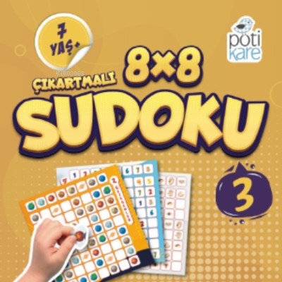 8x8 Çıkartmalı Sudoku 3 Kolektif