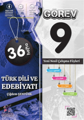 9. Sınıf Görev Türk Dili ve Edebiyatı Çiğdem Şentürk