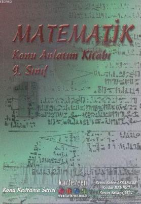 9. Sınıf Matematik Konu Anlatım Kitabı 1 Remzi Şahin Aksankur