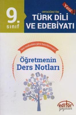 9. Sınıf Türk Dili ve Edebiyatı Öğretmenin Ders Notları
