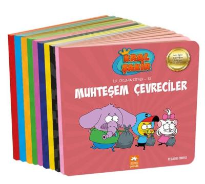 Kral Şakir İlk Okuma Kitapları (10 Kitap Takım)