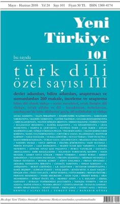 Yeni Türkiye Sayı 101