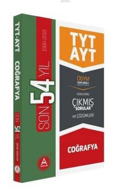 A Yayınları TYT AYT Coğrafya Son 54 Yıl Konu Konu Tamamı Çözümlü Çıkmış Sorular A