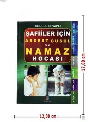 Abdest, Gusul ve Namaz Hocası (Şafiiler İçin) (Kuşe) [Büyük]