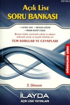 Açık Öğretim Lisesi Soru Bankası 2 Yardımcı Ders Kitabı