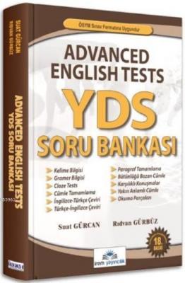 Advenced English Tests YDS Soru Bankası Rıdvan Gürbüz