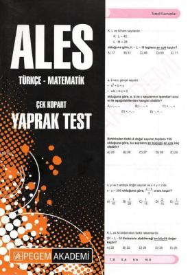 ALES 2021 Türkçe-Matematik Yaprak Test Kolektif