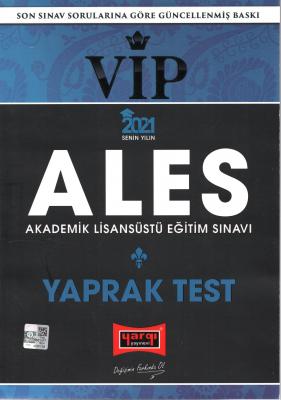 ALES 2021 VIP Yaprak Test Kolektif