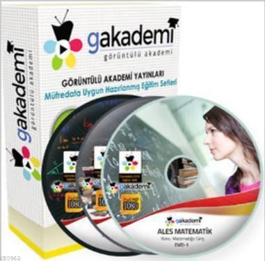 ALES Çözümlü Soru Bankası Eğitim Seti 58 DVD