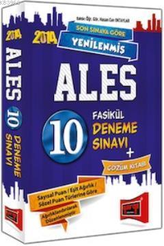 ALES Deneme Sınavı 10 Fasikül + Çözüm Kitabı Hediyeli Hasan Can Oktayl