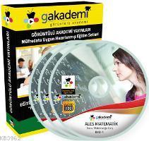ALES Matematik Çözümlü Soru Bankası Eğitim Seti 25 DVD Kolektif