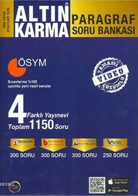 Altın Karma Yayınları Paragraf Soru Bankası Altın Karma