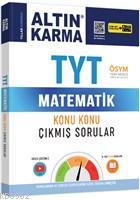 Altın Karma Yayınları TYT Matematik Konu Konu Çıkmış Sorular Altın Karma