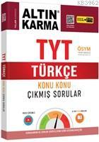 Altın Karma Yayınları TYT Problemler Konu Konu Çıkmış Sorular Altın Karma