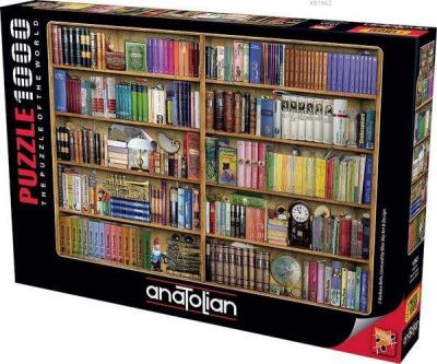 Anatolian-Puzzle 1000 Kitaplık Bookshelves Kolektif