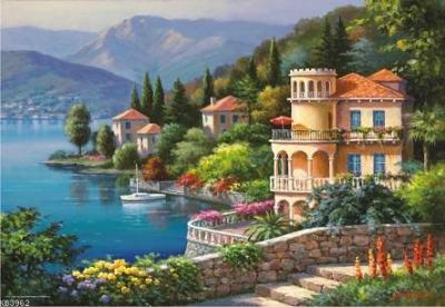 Anatolian Puzzle Göldeki Villa / Lakeside Villa 3915 2000 Parça