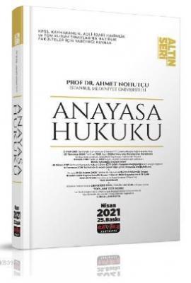 Anayasa Hukuku Konu Anlatımı