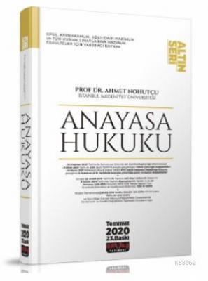 Anayasa Hukuku Konu Anlatımı Ahmet Nohutçu