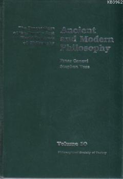 Ancient and Modern Philosophy