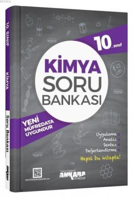Ankara Yayınları 10. Sınıf Kimya Soru Bankası Ankara Caner Yalçın