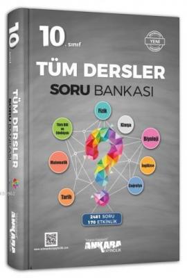 Ankara Yayınları 10. Sınıf Tüm Dersler Soru Bankası Ankara Ankara Yayı