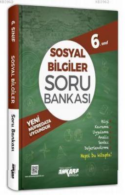 Ankara Yayınları 6. Sınıf Sosyal Bilgiler Soru Bankası Ankara
