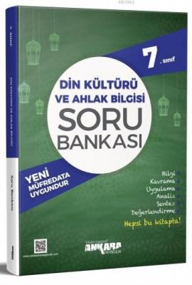 Ankara Yayınları 7. Sınıf Din Kültürü ve Ahlak Bilgisi Soru Bankası An