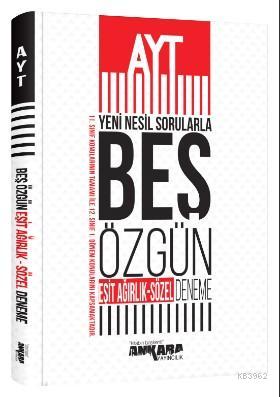 Ankara Yayınları AYT Yeni Nesil Sorularla Eşit Ağırlık Sözel 5 Özgün D