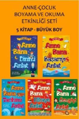 Anne - Çocuk Boyama ve Okuma Etkinliği Seti