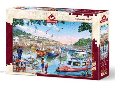 Art Puzzle 4231 Limandaki Küçük Balıkçılar 1000