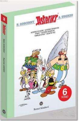 Asteriks Seti - 3 (6 Kitap Takım) Albert Uderzo