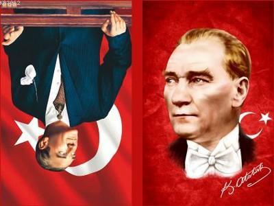 Atatürk Türk Bayrağı