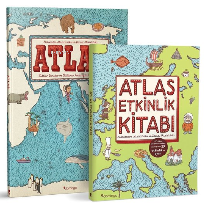 Atlas Set (2 Kitap Takım) Aleksandra Mizielinska