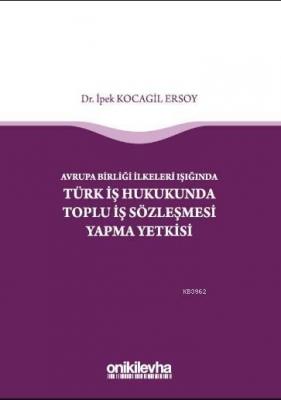 Avrupa Birliği İlkeleri Işığında Türk İş Hukukunda Toplu İş Sözleşmesi Yapma Yetkisi