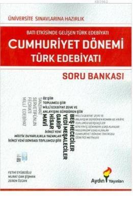 Aydın Yayınları TYT AYT Cumhuriyet Dönemi Türk Edebiyatı Soru Bankası 