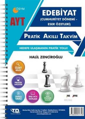 AYT Edebiyat Pratik Akıllı Takvim Halil Zenciroğlu