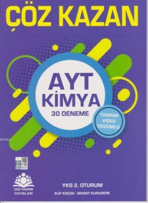 AYT Kimya Tamamı Video Çözümlü 30 Deneme 2. Oturum