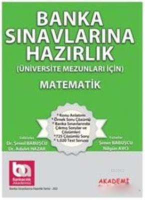 Banka Sınavlarına Hazırlık - Matematik Şener Babuşcu