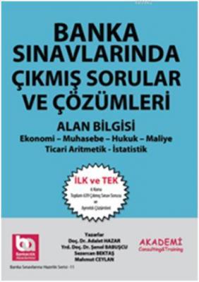 Banka Sınavlarında Çıkmış Sorular ve Çözümleri Alan Bilgisi Adalet Haz