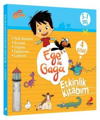 Ege ile Gaga - Etkinlik Kitabım (4 Kitap Takım)