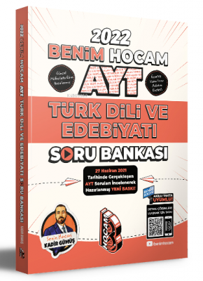 Benim Hocam Yayınları 2022 AYT Türk Dili ve Edebiyatı Soru Bankası
