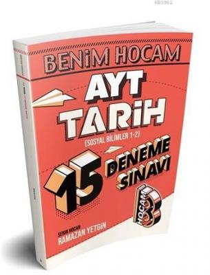Benim Hocam Yayınları AYT Tarih 15 Deneme Sınavı Benim Hocam