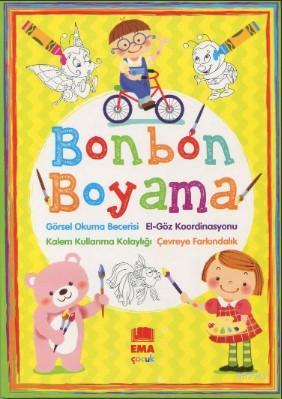 Bonbon Boyama (Renkli Örnekli) Kolektif