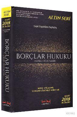 Borçlar Hukuku Genel Hükümler Tan Tahsin Zapata