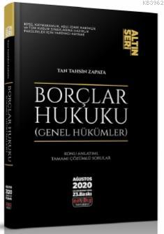 Borçlar Hukuku Konu Anlatımı Genel Hükümler