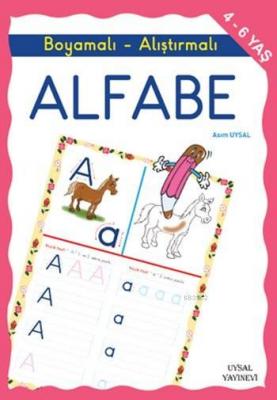 Boyamalı ve Alıştırmalı Alfabe